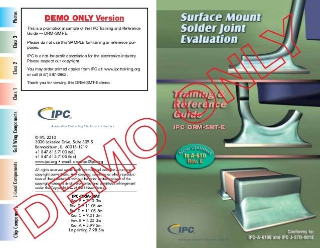 ipc 610e standard
